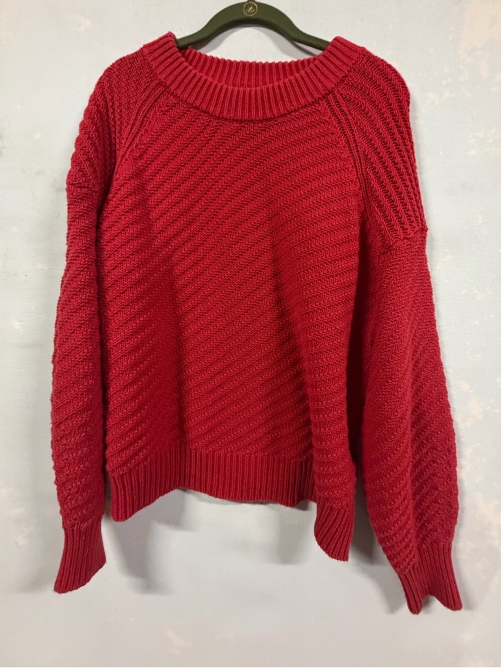 Universal Thread Red Cableknit Sweater